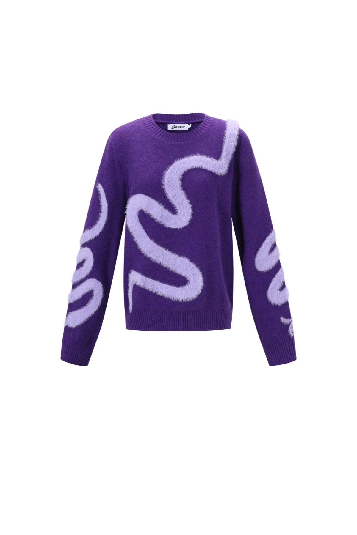 Damen Strickpullover Luxus | Polyester | Mehrfarbig