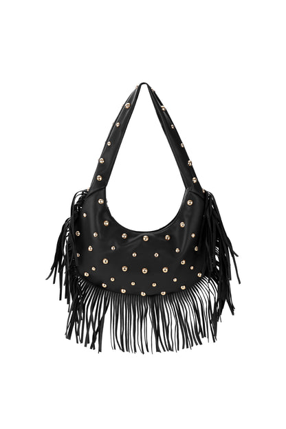 Damen Handtasche mit Nieten | Punk Style PU-Leder