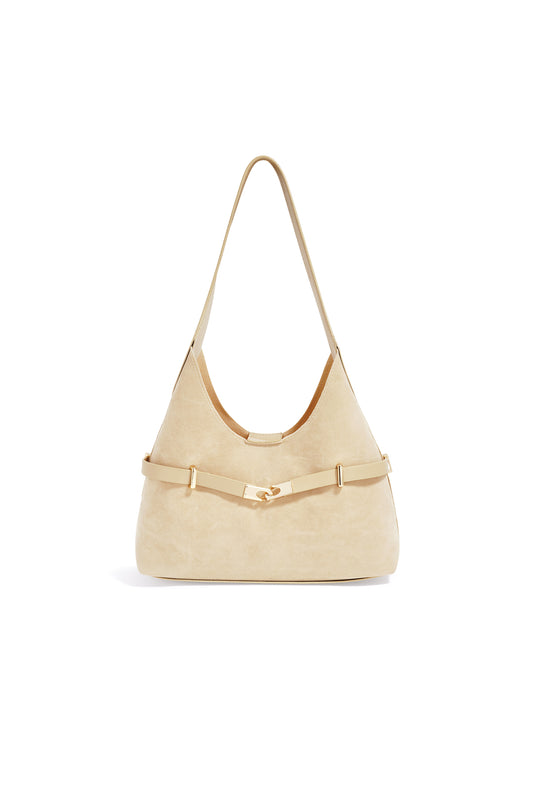 Yehwang Schultertasche Wildleder | Suede Alltagsbag