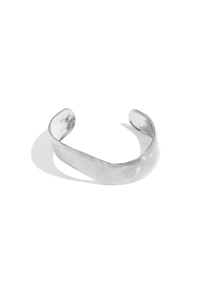 Armreifen aus Edelstahl, unregelmäßige Form, lässige und schlichte Serie, Damenschmuck
