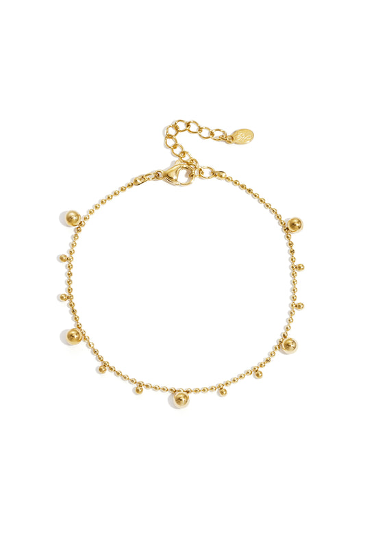 Armband mit abwechselnden Kugeln