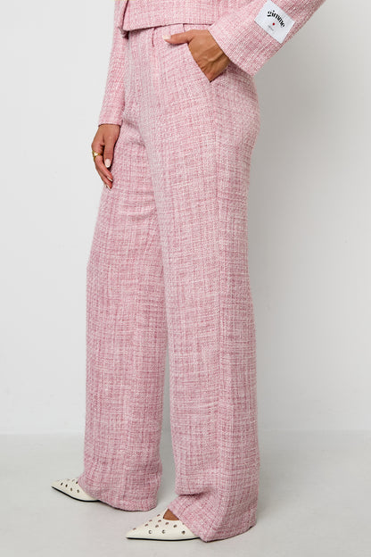 Damen Hose Karomuster | Polyester | Mehrfarbig
