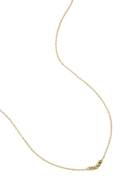 Damen Kugelkette Schlüsselbein | Edelstahl | Goldfarbe & Silberfarbe