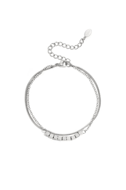 Elegantes Armband aus Edelstahl