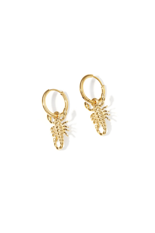 Damen Ohrringe Scorpio | Edelstahl | Gold & Silber