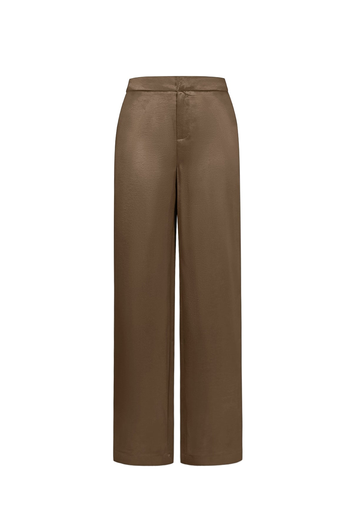 Damen Hose Lässig Uni | Polyester | Mehrfarbig
