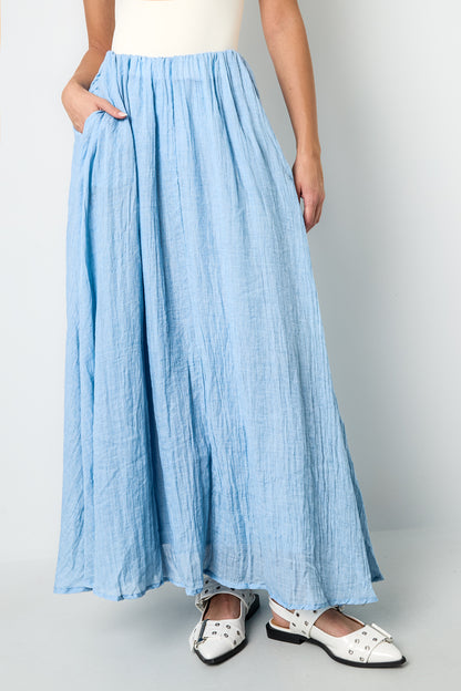 Damen Maxirock Frühling Sommer | Polyester | Mehrfarbig