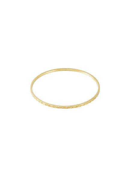 Damen Armreif Geometrisch Strass | Edelstahl | Gold- und Silberfarbe