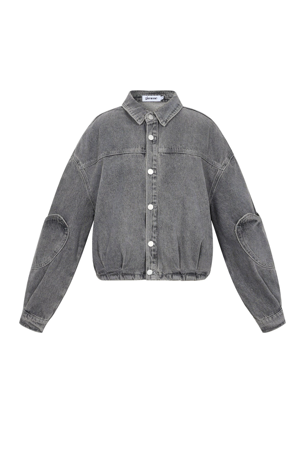 Damen Jeansjacke Set Herzmuster | Baumwolle | Rosa