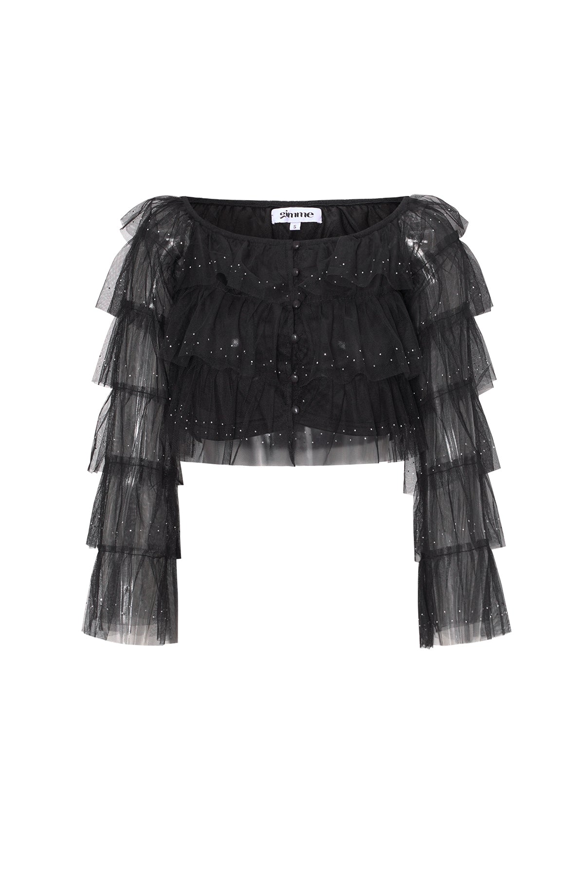 Damen Langarmshirt Elegant Sommer | Polyester | Schwarz