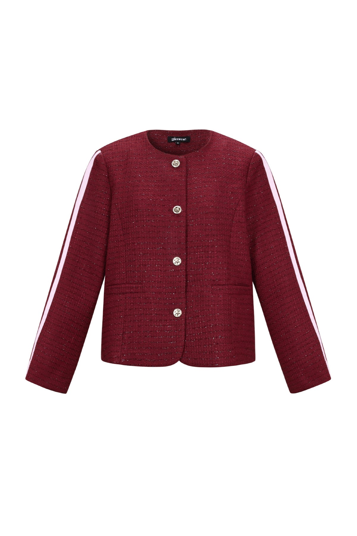 Damen Jacke Plaid Elegant | Polyester | Mehrfarbig