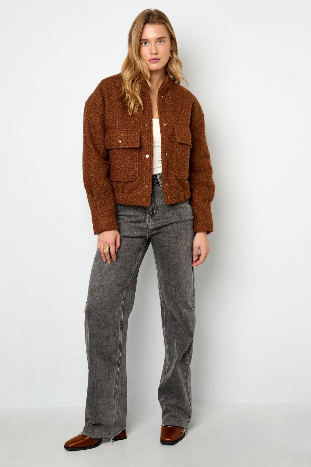 damen jacke herbst winter | polyester | mehrfarbig