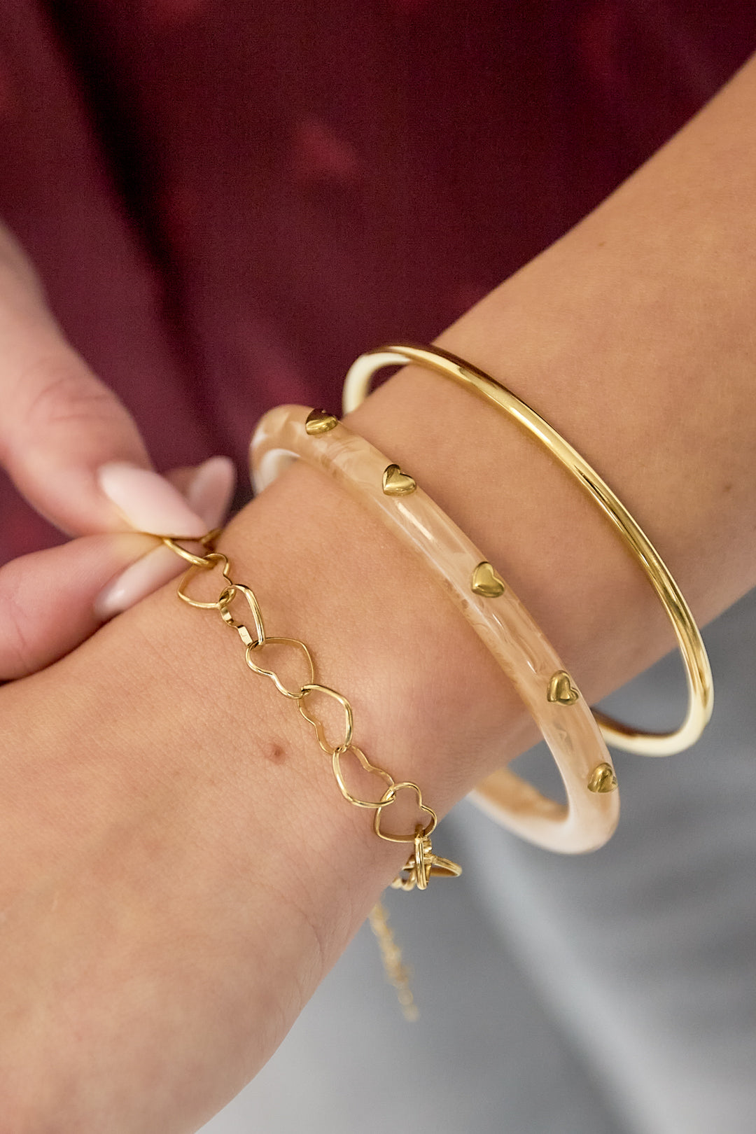 kette armbänder herz täglich täglich einfache serie frauen schmuck