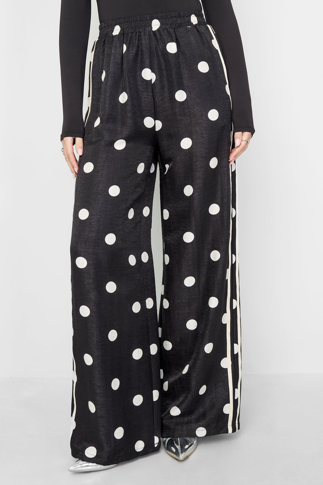 Damen Hose Lyla Polkadot | Polyester | Mehrfarbig