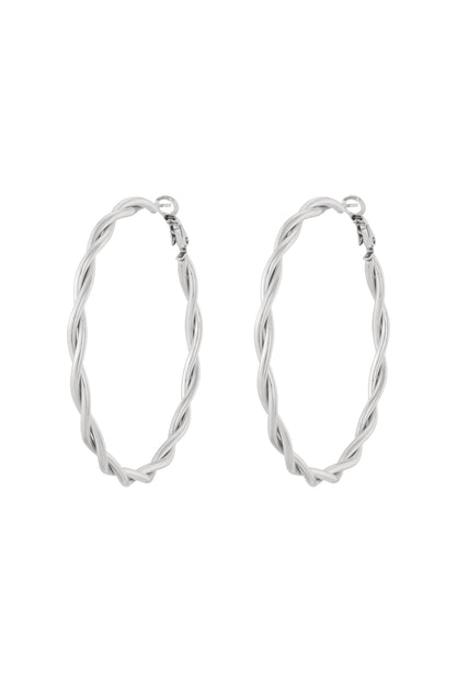 Damen Creolen Kreis | Edelstahl | Gold & Silber
