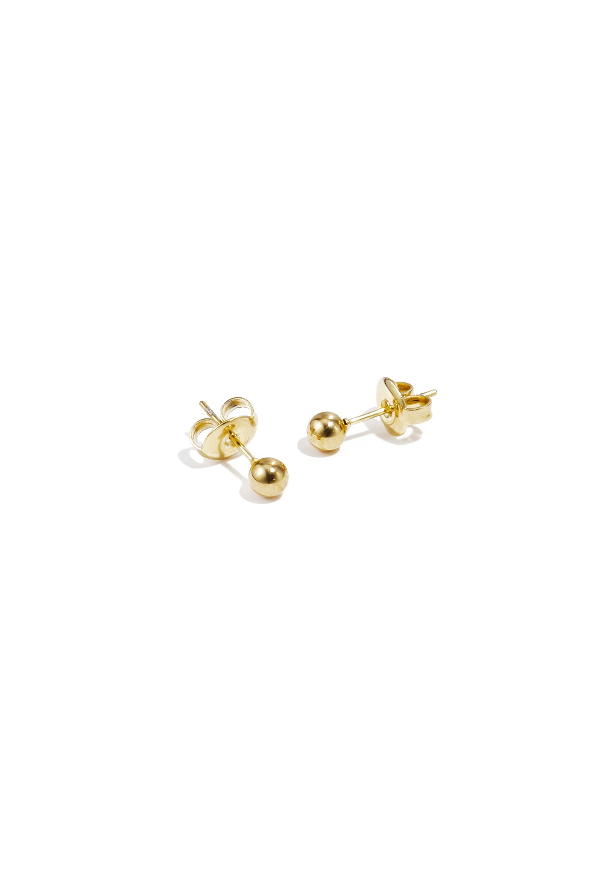 Damen Ohrstecker Kleiner Punkt | Edelstahl | Goldfarbe & Silberfarbe