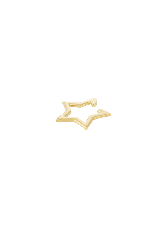 Damen Ohrmanschette Stern | Kupfer | Gold & Silber
