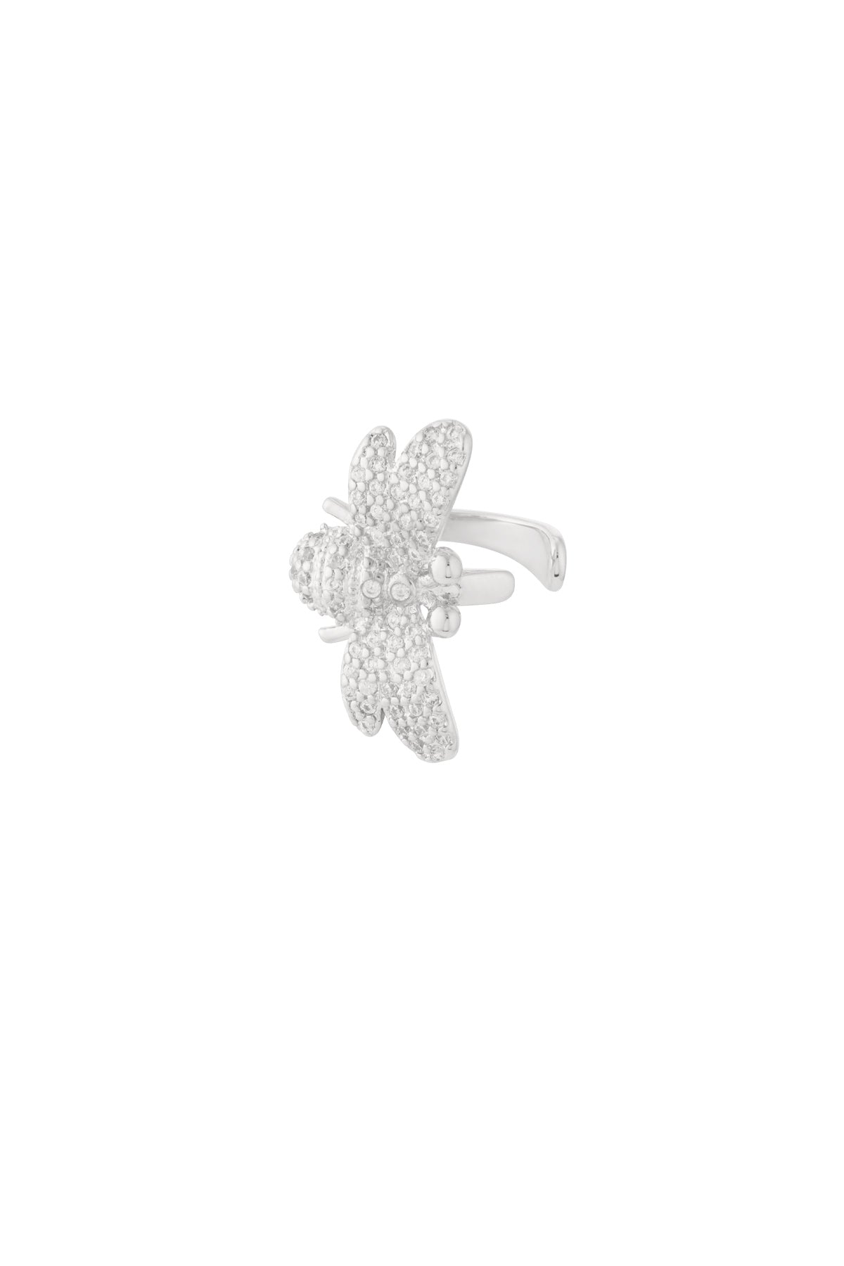 damen ohrmanschette tiermotiv zirkon | kupfer | gold & silber