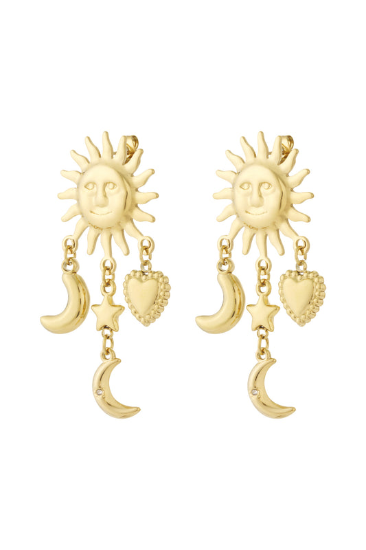 Damen Ohrringe Schlicht Klassisch | Edelstahl | Gold & Silber