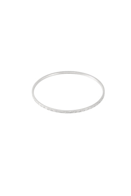 Damen Armreif Geometrisch Strass | Edelstahl | Gold- und Silberfarbe