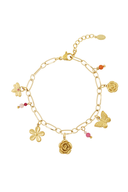 Frühlings-Charms-Armband