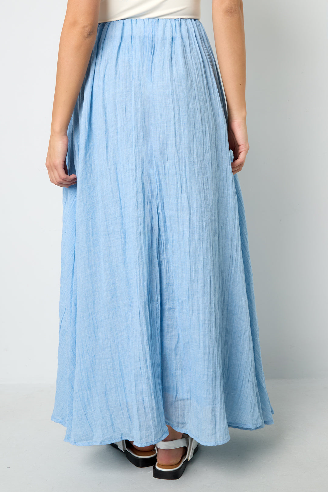 Damen Maxirock Frühling Sommer | Polyester | Mehrfarbig