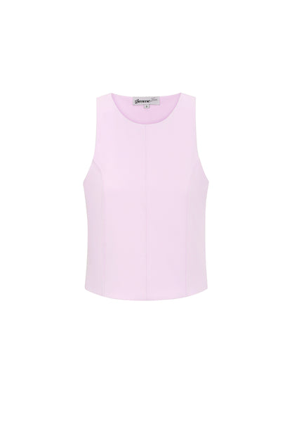 Damen Top Ärmellos Einfarbig | Nylon | Mehrfarbig