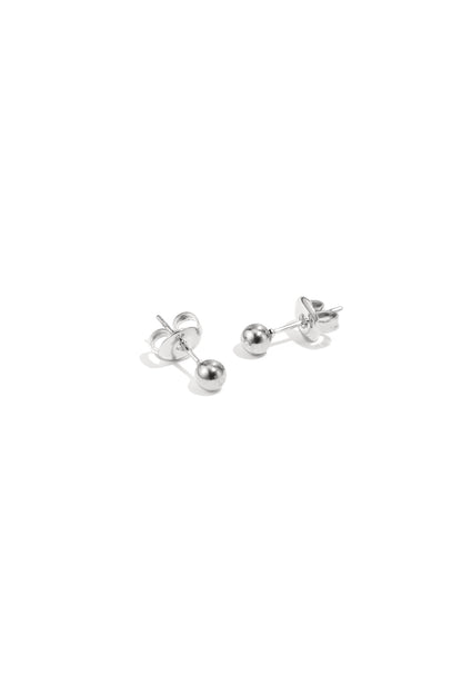 Damen Ohrstecker Kleiner Punkt | Edelstahl | Goldfarbe & Silberfarbe