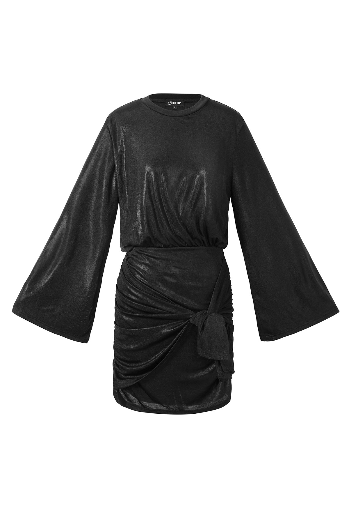 damen minikleid bindung elegant | polyester | mehrfarbig