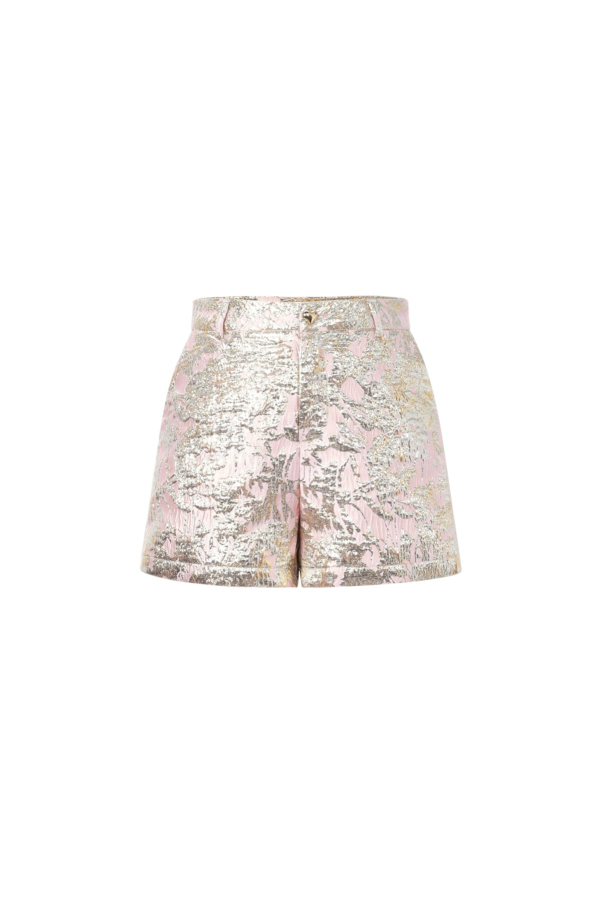 damen shorts blumendruck | polyester | mehrfarbig