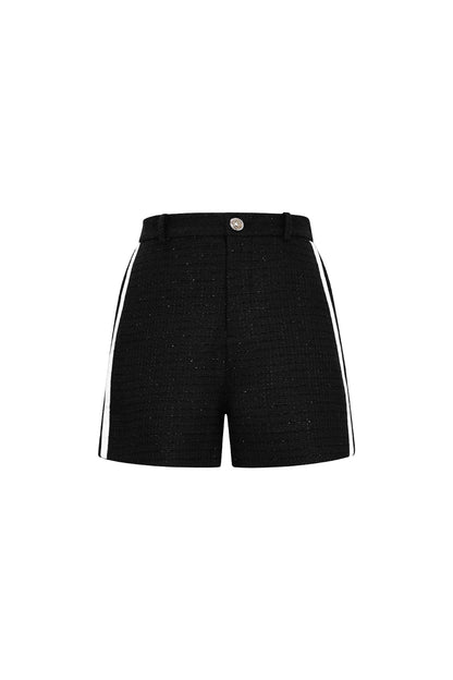 Damen Shorts Karomuster | Polyester | Mehrfarbig