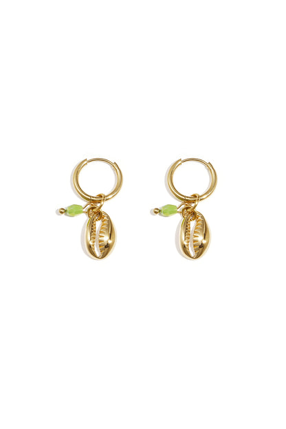 Sommerliche Vibe-Ohrringe - Goldfarben