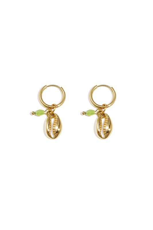 Sommerliche Vibe-Ohrringe - Goldfarben
