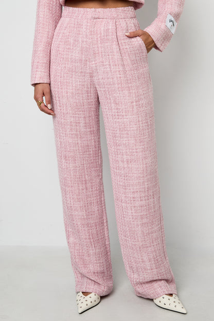 Damen Hose Karomuster | Polyester | Mehrfarbig
