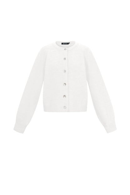Damen Cardigan Gestrickt Elegant | Polyester | Mehrfarbig