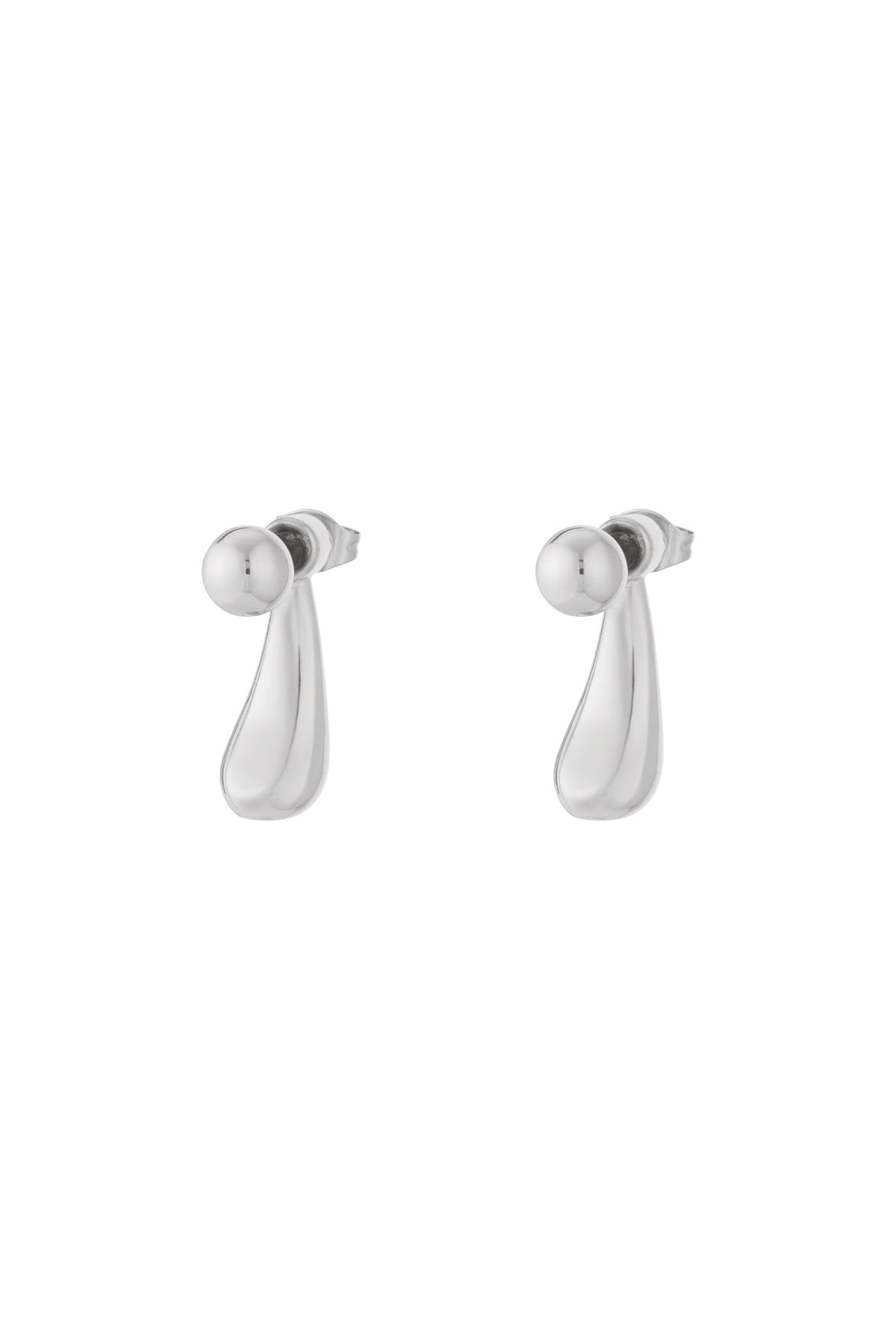 Damen Ohrringe Organisch 14K | Edelstahl vergoldet | Gold & Silber