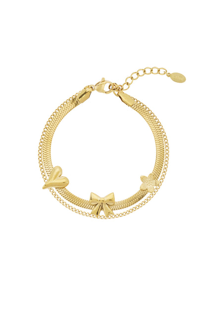 Sommerliebe-Armband - Silberfarben