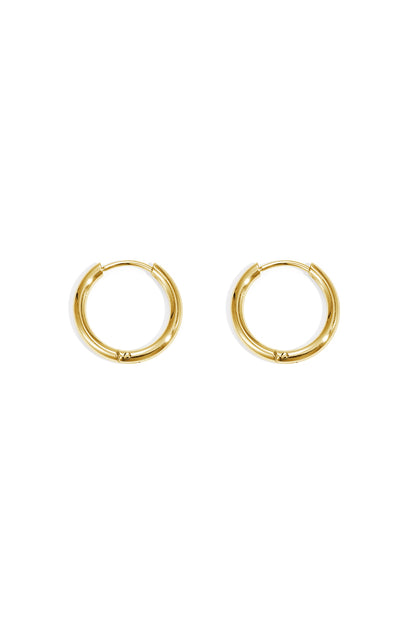 Damen Creolen 1,6 cm Mini | Edelstahl | Gold & Silber