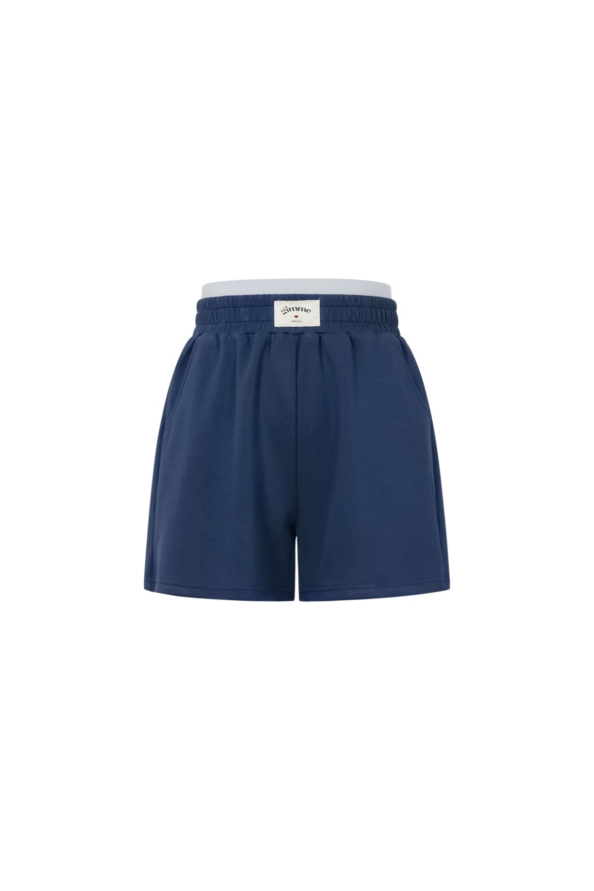 Damen Shorts Gestrickt Elegant | Polyester | Dunkelbraun