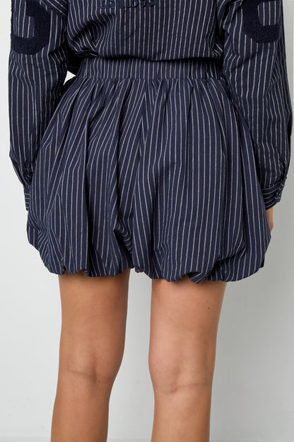 Damen Shorts Streifen | Baumwolle | Mehrfarbig