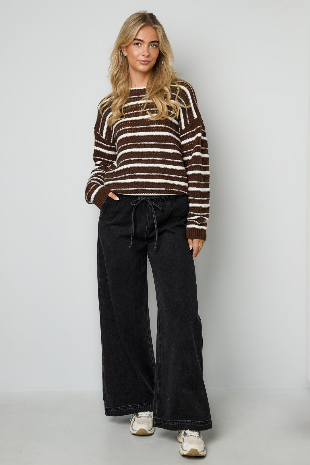 Damen Strickpullover Classic | Polyester | Mehrfarbig