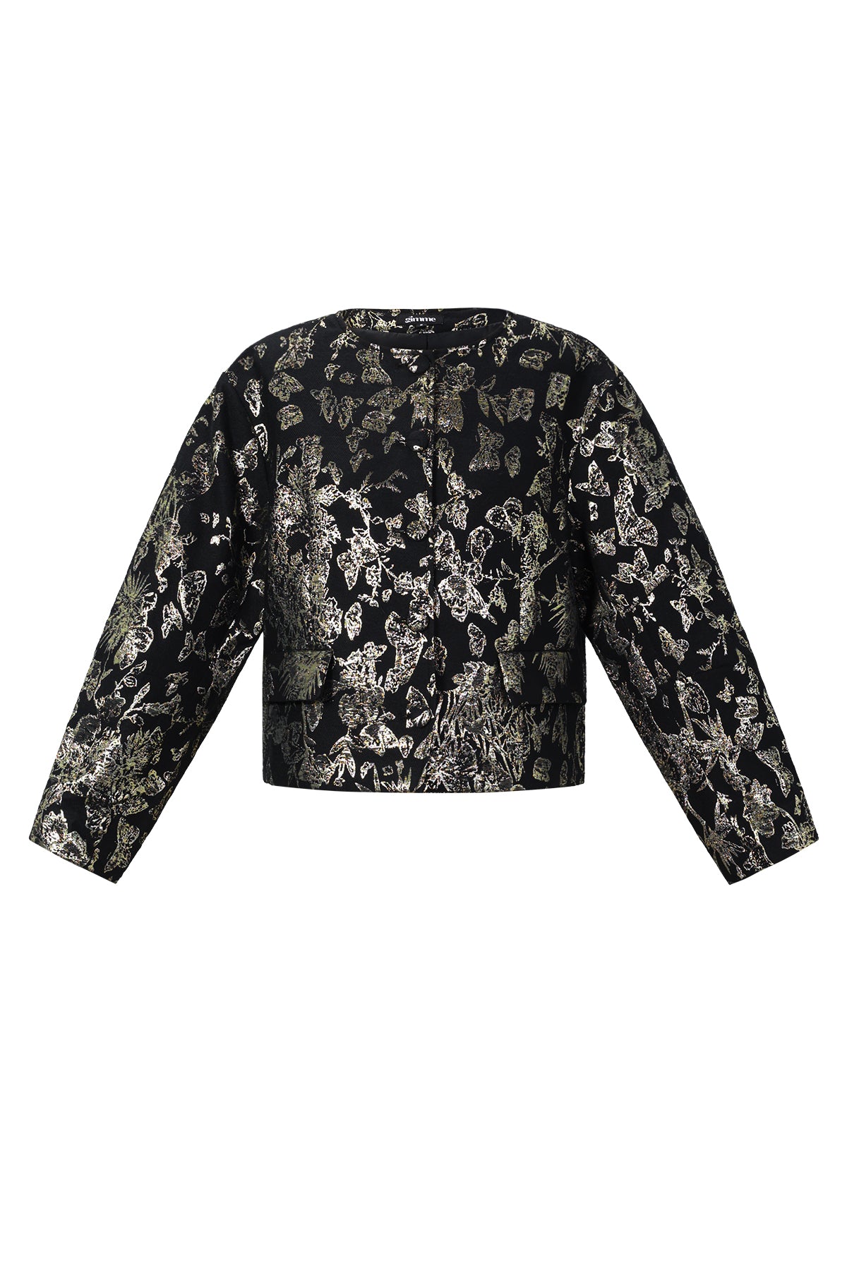 Damen Jacke Blumendruck | Polyester | Mehrfarbig