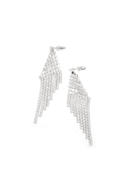 Damen Ohrhaenger Geometrisch | Kupfer | Silberfarbe