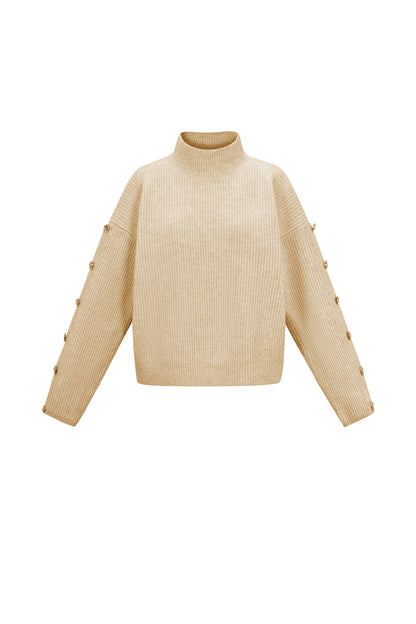 Damen Rollkragenpullover Glamourös | Polyester | Mehrfarbig