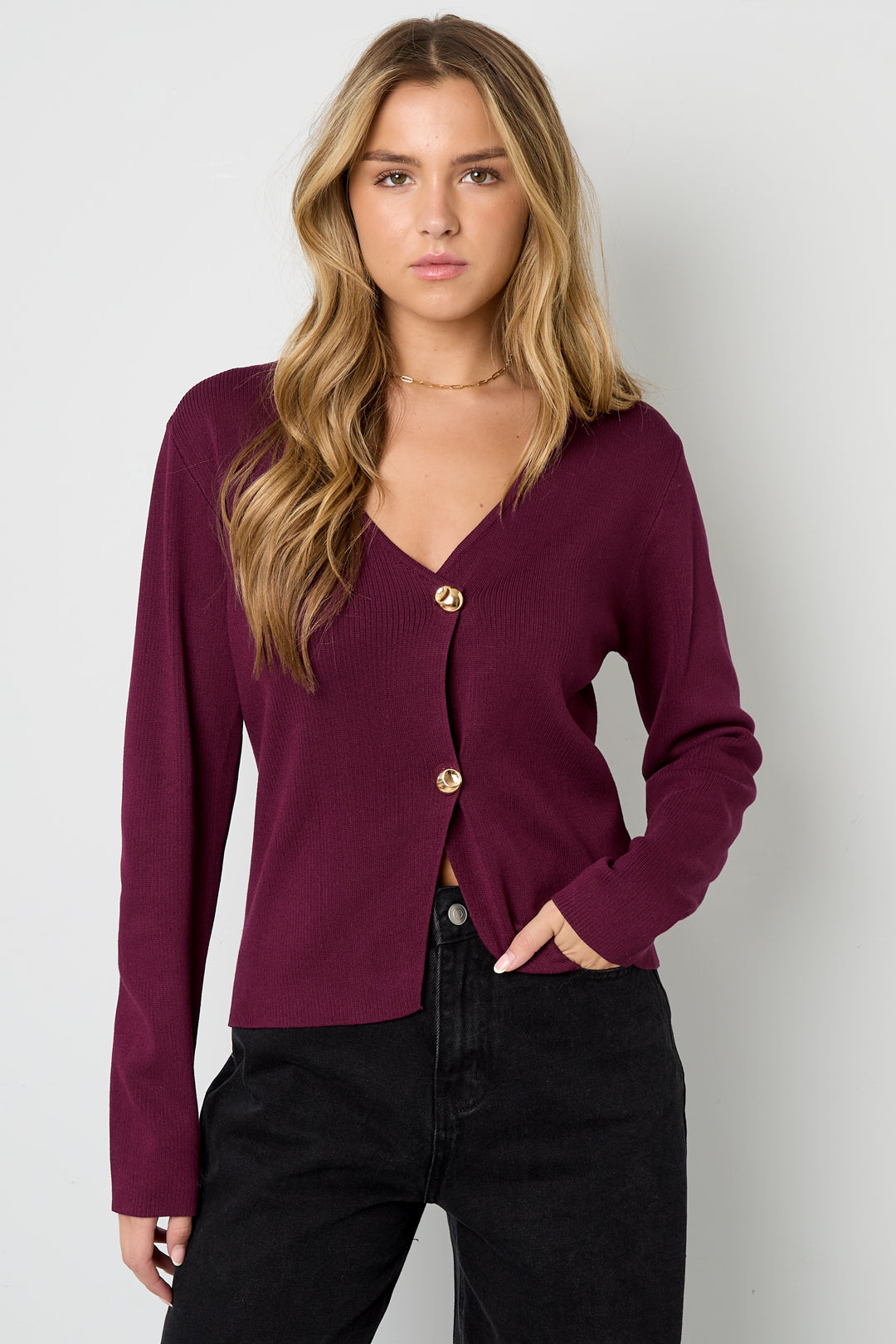 damen cardigan viskose strick luxus | viskose | mehrfarbig