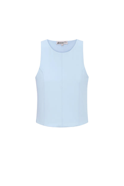Damen Top Ärmellos Einfarbig | Nylon | Mehrfarbig