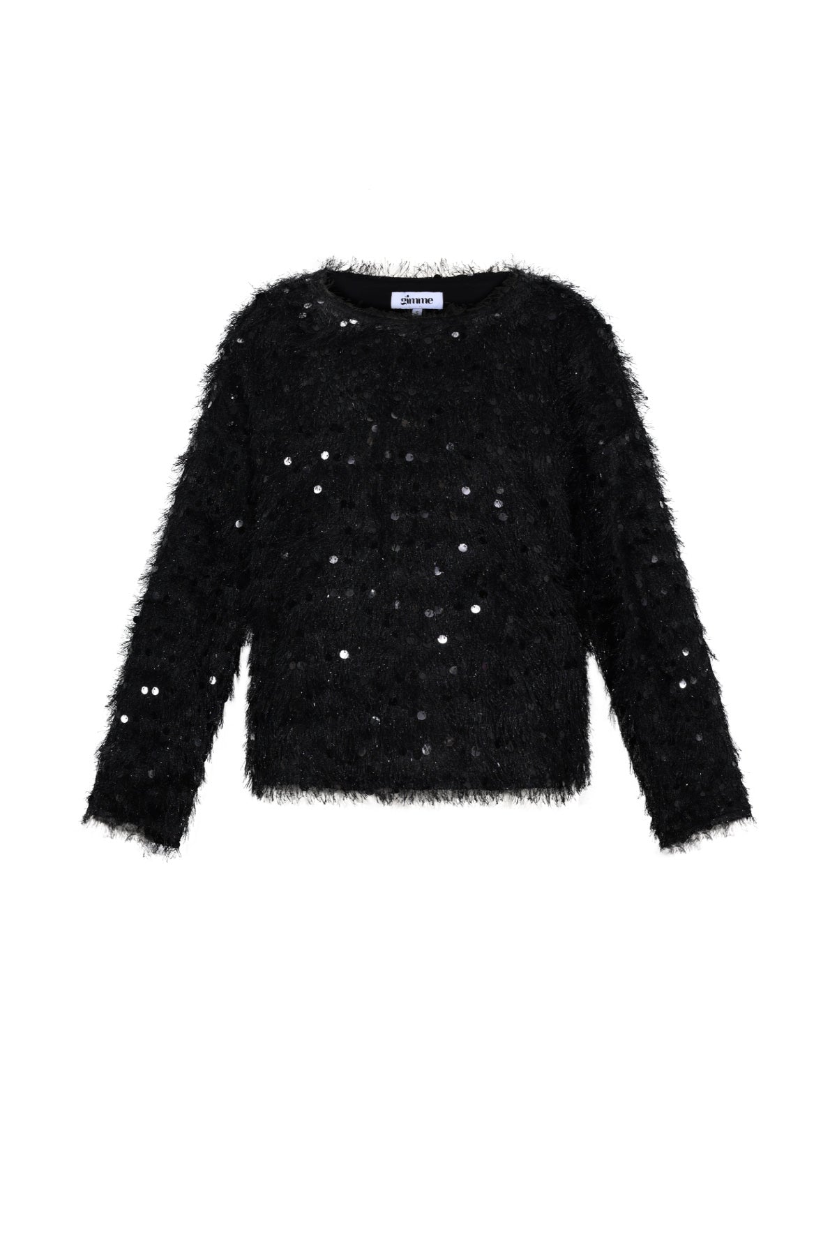 Damen Langarmshirt Pailletten | Polyester | Mehrfarbig