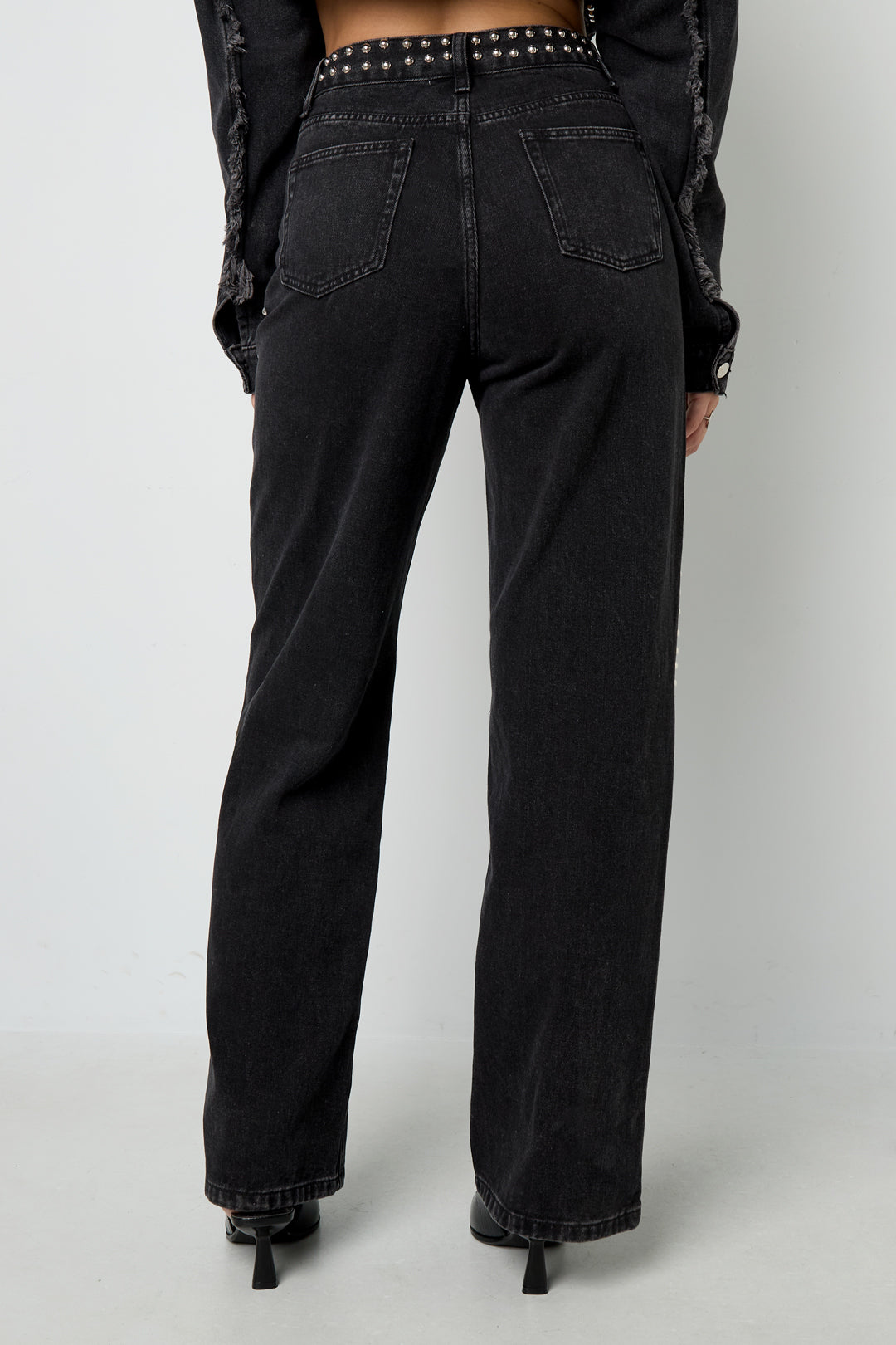 Damen Hose Classic | Baumwolle | Schwarz