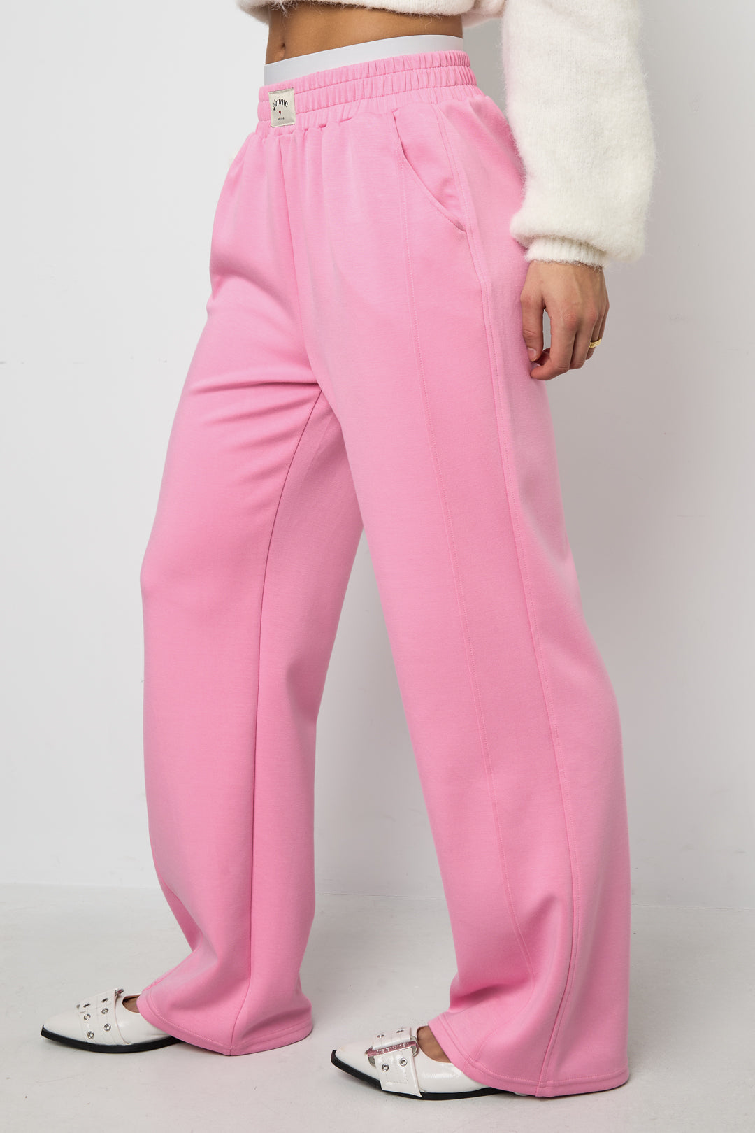 damen sporthose active | polyester | mehrfarbig