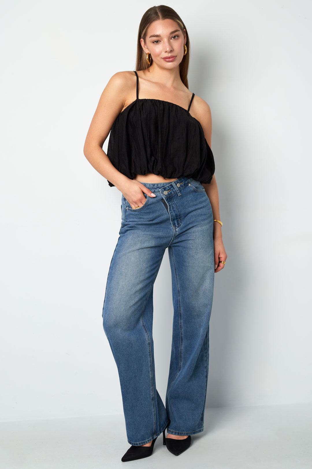 damen top premium ärmellos | polyester | mehrfarbig